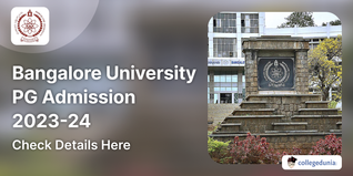 Bangalore University PG Admission 2023-24 Open @bangaloreuniversity.ac.in; Apply till November 15